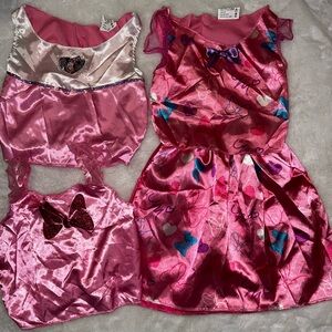 Minnie Mouse Kids Costume Pink and Red Girls' Dress Set